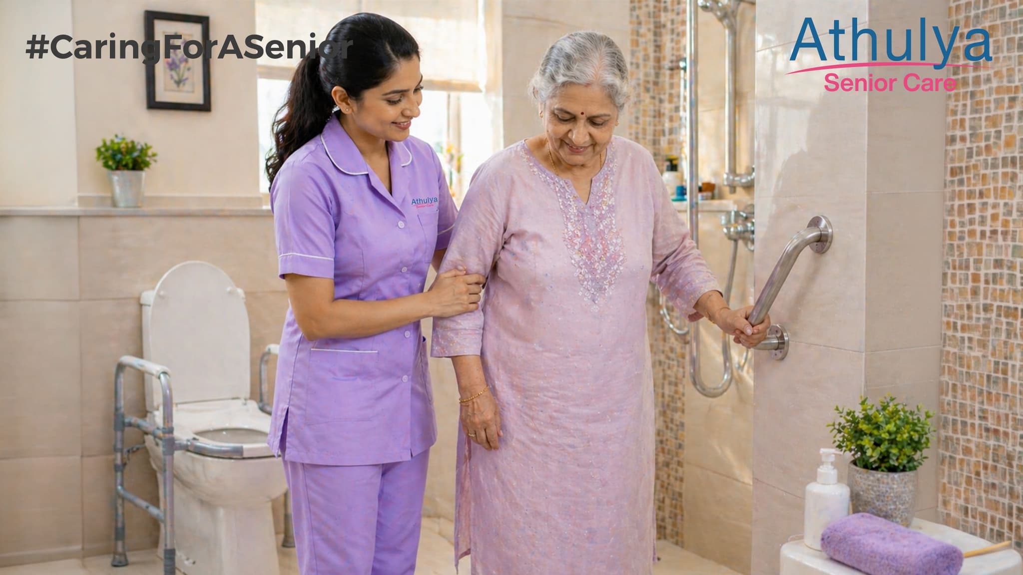 Preventing Bathroom Falls in Seniors: Safety Tips and the Role of Assisted Living Support